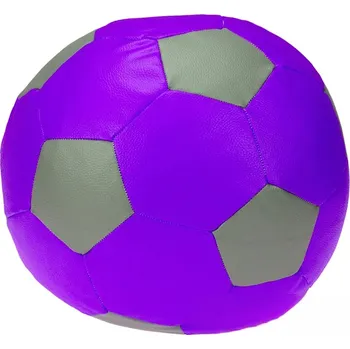 Taburet Sedací vak - míč 110 cm - světlefialová + šedá