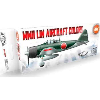 Modelářská barva AK Interactive WWII IJN Aircraft Colors SET 3G