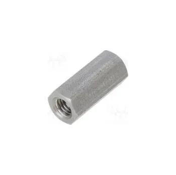Spojovací materiál Distanční sloupek se závitem 18mm Vnit.závit M5 šestihranný