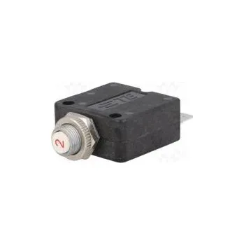 Jistič Jistič Ujmen 250VAC 50VDC 2A SPST-NC Póly 1 na panel Ø11,2mm