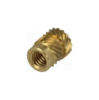 Závitořezný nástroj Závitová vložka mosaz bez povrchové úpravy M4 BN 1052