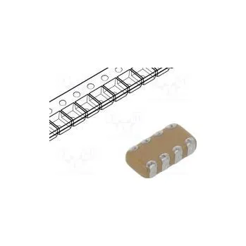 Kondenzátor Kondenzátor keramický MLCC 100nF 16VDC X7R ±10% SMD 0612