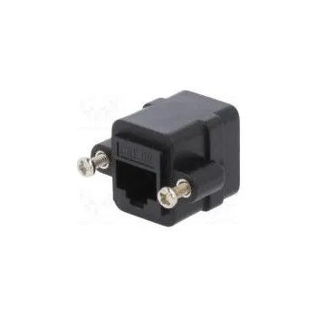 Elektrická zásuvka Zásuvka spojka PIN 8 Kat 5e nestíněné Uspořádání výv 8p8c