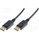 Cable DisplayPort 1.1a DisplayPort plug,both sides 15m black