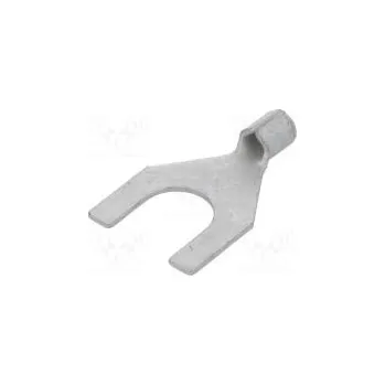 Elektrický konektor Koncovka vidličková M10 4÷6mm2 krimpovací na kabel měď