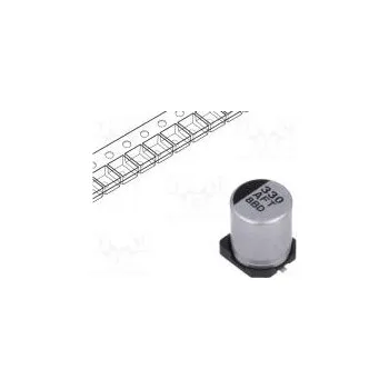 Kondenzátor Kondenzátor elektrolytický low ESR SMD 330uF 10VDC ±20% D8