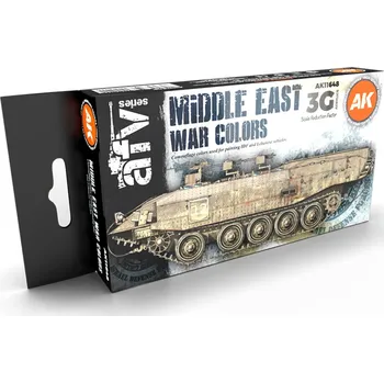 AK Interactive MIDDLE EAST WAR COLORS 3G