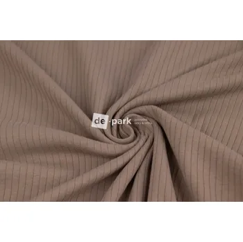 Žebrovaný úplet Mandy - mocca