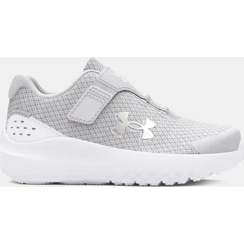 Chlapecké tenisky Dívčí boty UNDER ARMOUR UA GINF SURGE 4 AC 3027110-100 ŠEDÁ EU 26 (US 9K)