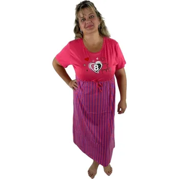 Dámská noční košile Noční košile puppy -růžová Velikost: L