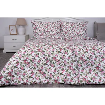 Přehoz na lůžko Podpěrová s.r.o. Přehoz, letní přikrývka RŮŽE RUSTIKÁL Velikost: PŘEHOZ 200x240 cm (šev uprostřed)