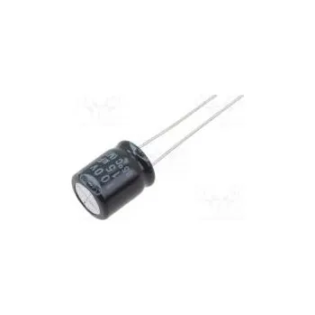 Kondenzátor Kondenzátor elektrolytický THT 15uF 100VDC Ø10x12,5mm ±20%