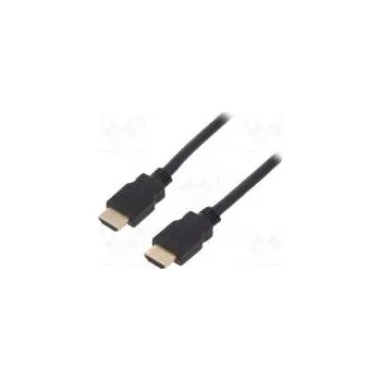 Video kabel Cable HDCP 2.2,HDMI 2.1 HDMI plug,both sides PVC 3m black