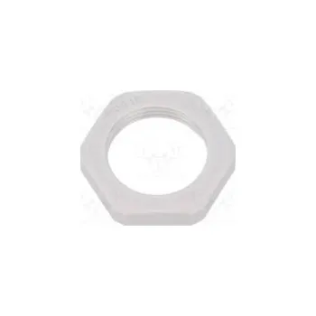 Matice HUMMEL 1.262.1600.11 Matice PG16 polyamid Thk 6mm Klíč 30mm šedá -40÷100°C