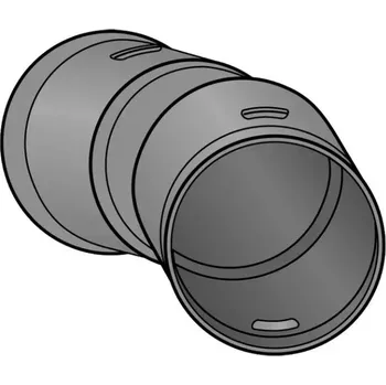 drenážní trubka MIDAS Strabusil Koleno 100 - 45° oblouk