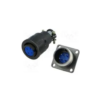 Elektroinstalační materiál Zásuvka,zástrčka Konektor kulatý DS1110-06 vidlice,zásuvka