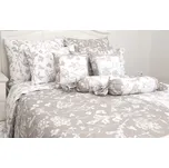 Podpěrová s.r.o. Krepové povlečení FLORA oboustranné P/N Velikost: 140x200 cm (1 ks), 70x90 cm (1 ks)