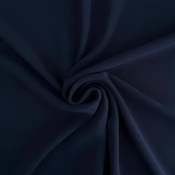 Šifon Mil - Modrá tmavá