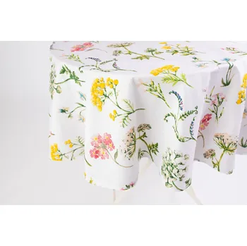 ubrus Podpěrová s.r.o. Ubrus bavlněný kulatý JULIA Velikost: Kulatý ubrus / průměr ubrusu Ø 100 cm