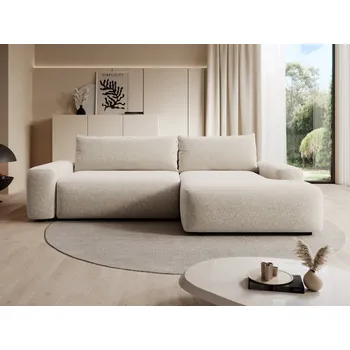 Sedací souprava PCo Rohová sedací souprava LATINA, 265 cm Roh pohovky: Pravý roh, Barva látky: RAVEN 66