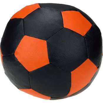 Taburet Sedací vak - míč 80 cm - černá + oranžová