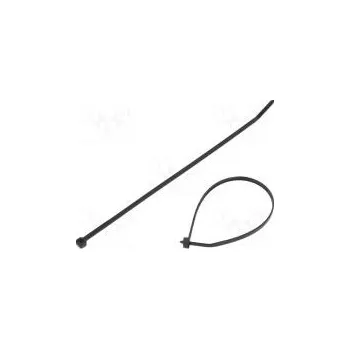 Datový kabel Cable tie L 203mm W 3.6mm polyamide 178N black Ømax 51mm