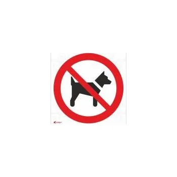 Bezpečnostní značky zákazová Mat PVC W 200mm H 200mm