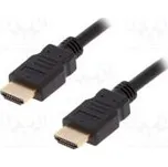 Cable HDCP 2.2,HDMI 2.0 HDMI plug,both sides PVC 20m black