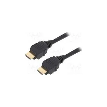 Video kabel Cable HDMI 2.1 HDMI plug,both sides 3m black