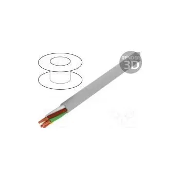 elektrický kabel BITNER S33094 Vodič BiT LiHH 4x0,75mm2 nestíněný 300/300V Cu lanko šedá