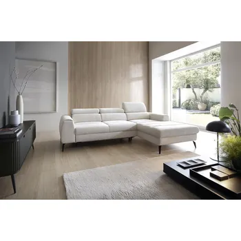 Sedací souprava PCo Rohová sedací souprava JUTA M, 270 cm Roh pohovky: Pravý roh, Barva látky: MONOLITH 48 (Hořčicová zlatá)