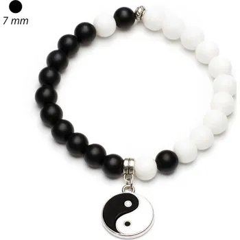 Náramek Prosperk Náramek z minerálů jin jang S4474