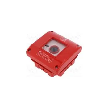 vypínač Bezpečnostní spínač hlásič požáru OP1 NC + NO IP65 ABS