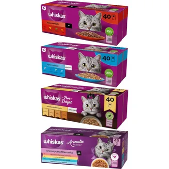 Krmivo pro kočku Whiskas Adult Krmivo Pro Kočky 160x85g Mix Chutí v omáčce a želé