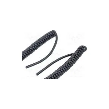 elektrický kabel HELUKABEL 86367 Vodič kroucený 2x1mm2 nestíněný PUR černá 300/500V 0,5m 2m