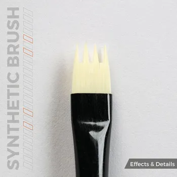 AK Interactive AK SYNTHETIC BRUSH - COMB