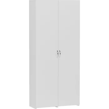 regál Kancelářský skříňový regál MODERN B-80-2D - různé barevné provedení Bílá