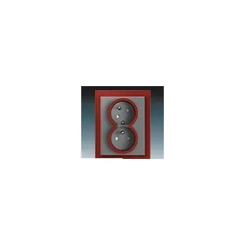 vypínač a zásuvka Zásuvka 2x 5513M-C02357 71 NEO ABB s.r.o. 07-20-026-82071