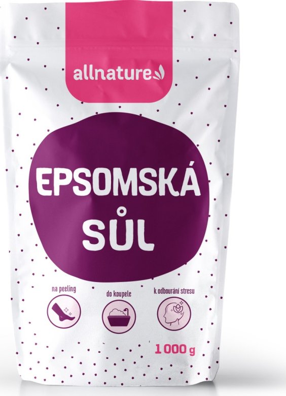 Allnature Epsomská sůl 1000 g