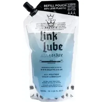 Cyklistické mazivo Peatys LinkLube All-Weather mazivo řetězu refill balení 360 ml