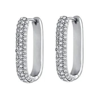 Náušnice Náušnice Luca Barra z chirurgické oceli s krystaly OK1244