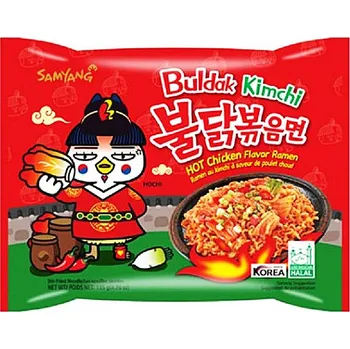 Samyang Buldak ramen Samyang Buldak Kimchi Chicken Flavor Spicy 135g EXPIRACE 14.7.2025
