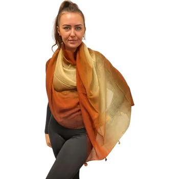 Šátek Dámský šátek 90 x 175 cm jemné barvy - 10