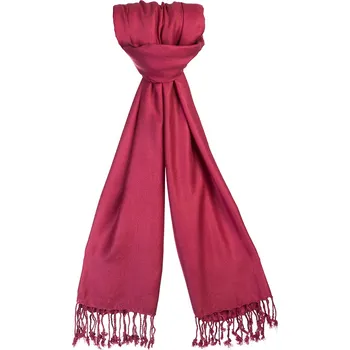 Dámský šátek 90 x 175 cm Fringes 23-07 červený