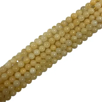 Korálek Achát slonová kost 8mm šňůra