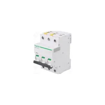 Jistič Jistič 400VAC Ijmen 6A Póly 3 DIN Průběh B 6kA IP20 1÷25mm2