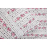 Podpěrová s.r.o. Bavlněné povlečení LORENZO S KRAJKOU Velikost: 200x200 (1x), 70x90 cm krajka (2x) ŠEV na peřině