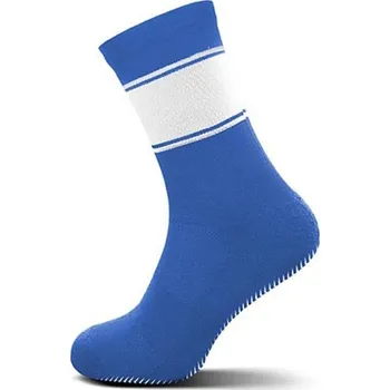 Mr. Socks Unisex vysoké ponožky L05010 Blue-White 42/46