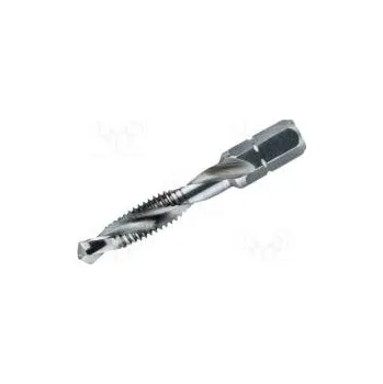Závitořezný nástroj Závitník M4 39mm kov,plast Upevnění 1/4" (C6,3mm)