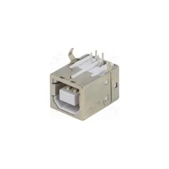 vypínač a zásuvka Zásuvka USB B na PCB THT PIN 4 úhlové 90° V USB 2.0 1A 30V